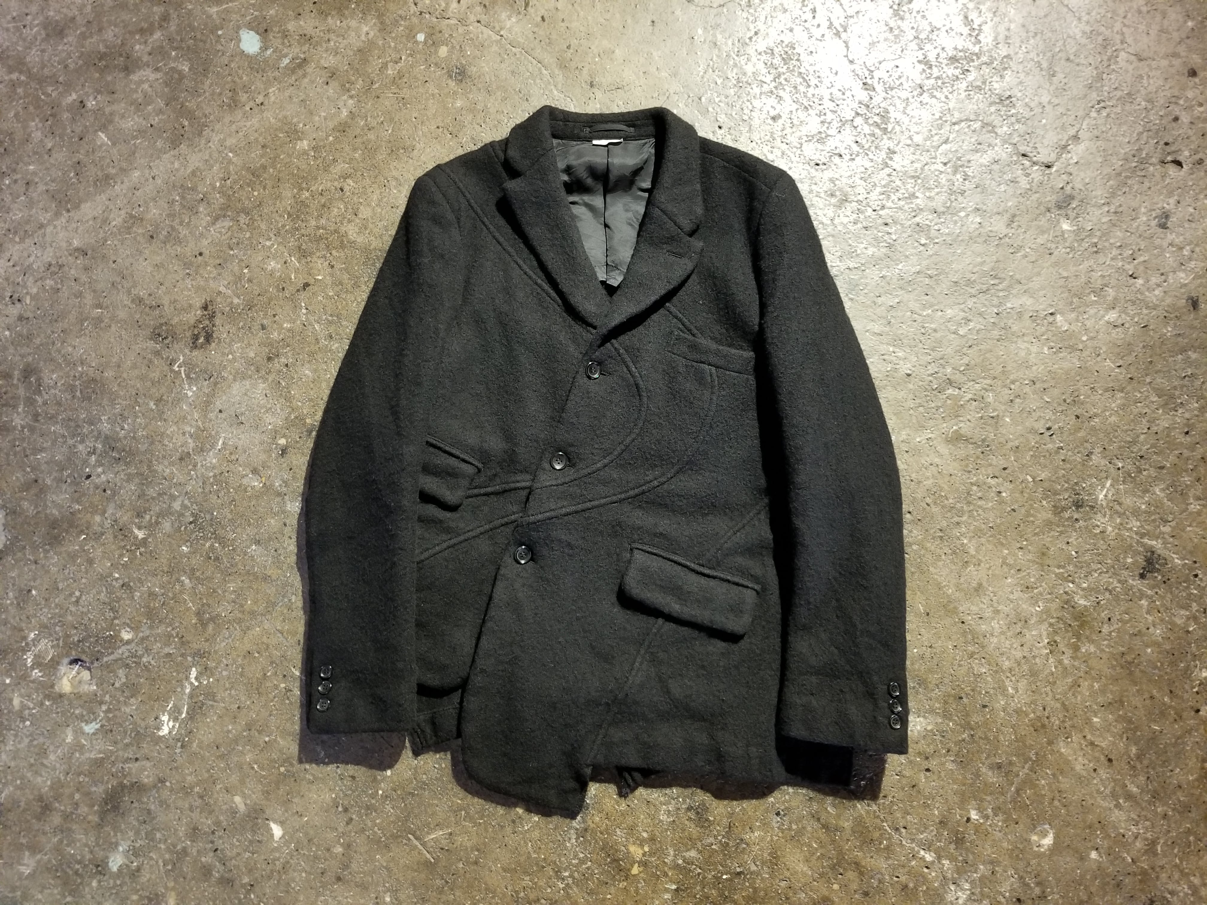 COMME des GARCONS HOMME PLUS/コムデギャルソン 18AW 捻れジャケット