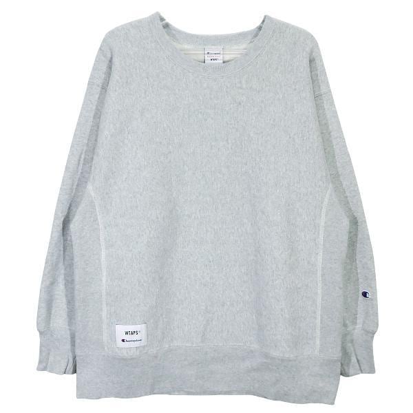 WTAPS x Champion 20AW ACADEMY/CREW NECK/COTTON.CHAMPION.REVERSE