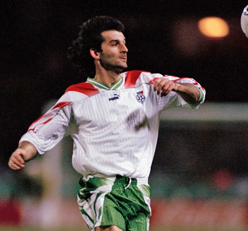 ブルガリア代表 1995 Puma ホーム半袖 ユニフォーム（インポートL