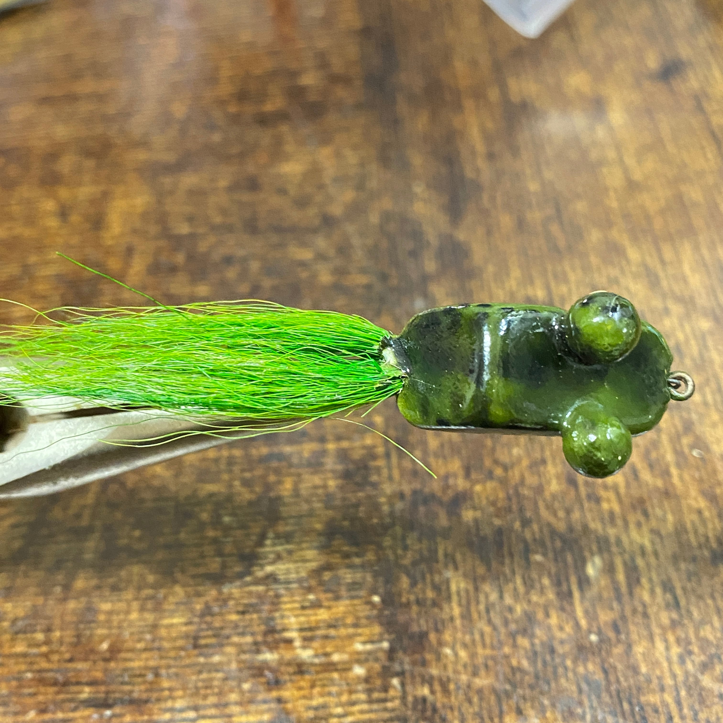 40s HEDDON Pop Eye Frog / オールドヘドン フライロッドルアー ポップ