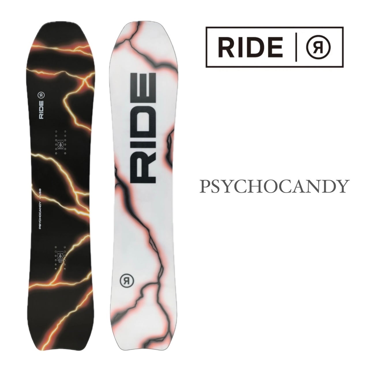 24-25モデル . RIDE .『 PSYCHOCANDY 』.ライド . サイコキャンディー