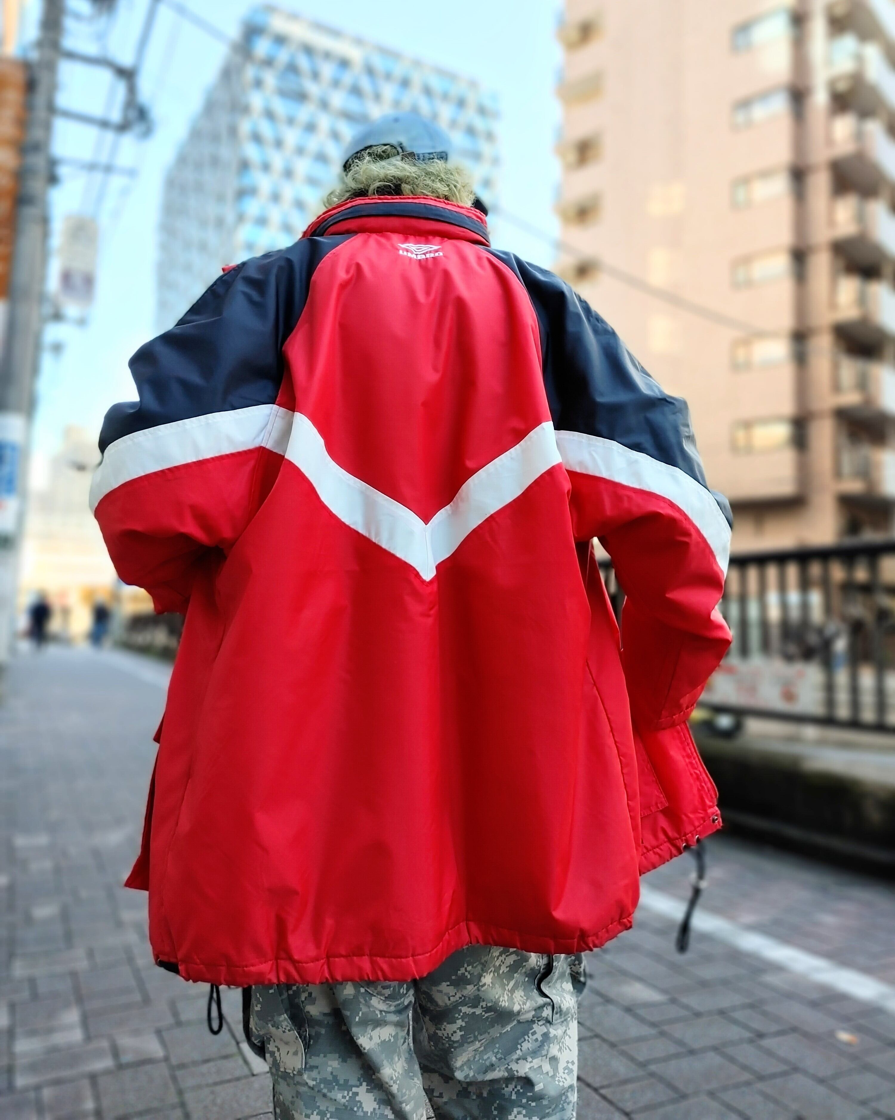 UMBRO ベンチコート アンブロ 中綿入り 古着 ビンテージ | Dron-pa