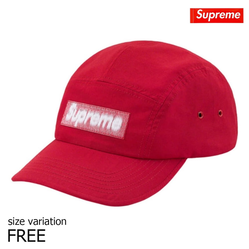 SUPREME REVERSED LABEL CAMP CAP RED シュプリーム キャップ 帽子