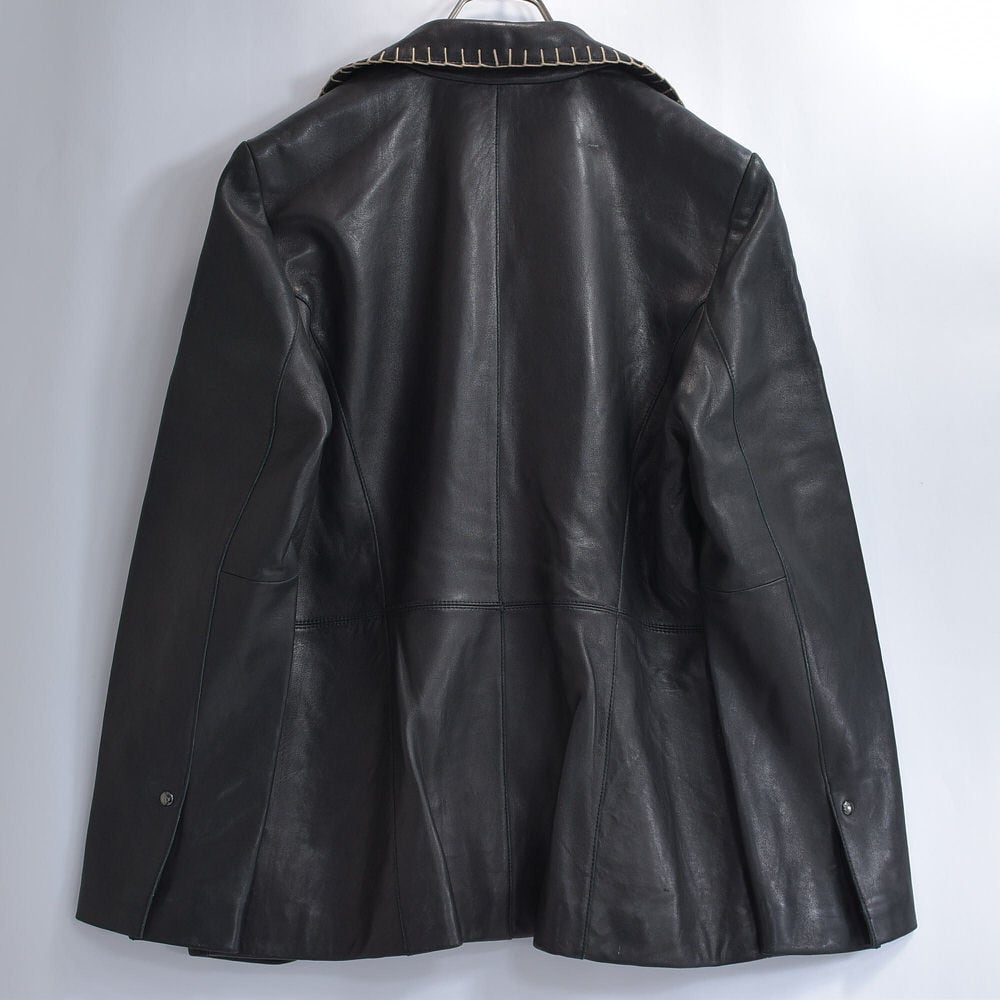 90s~ CLASSIQUES Entier ステッチワーク レザージャケット