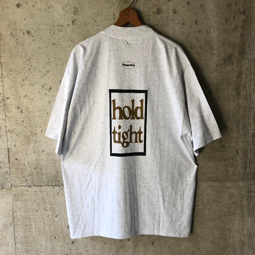 XZ126 Tシャツ ハーゲンダッツ アイス フォトT 写真 プロモ 90s