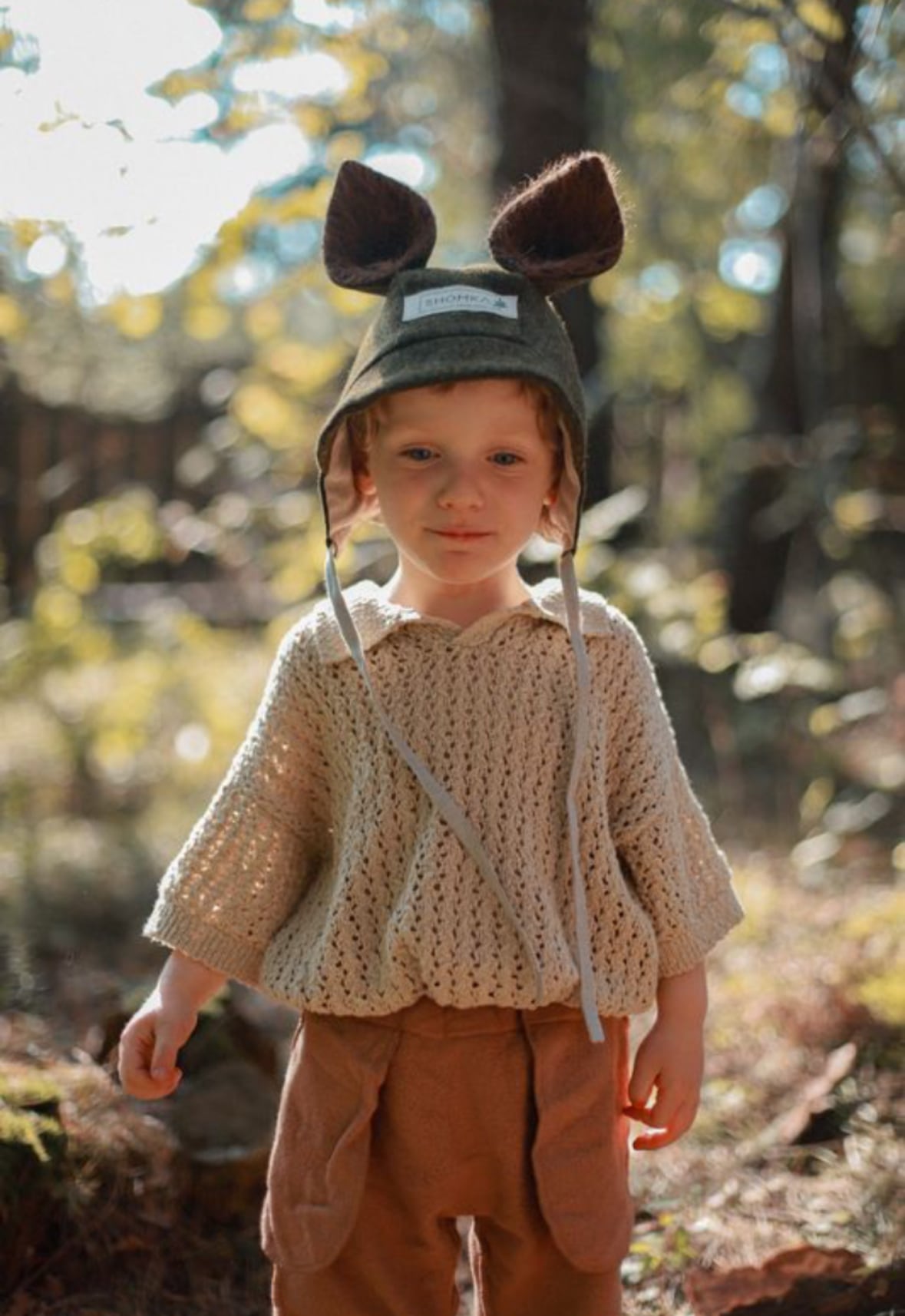 即納】SHOMKA wool bonnet squirrel♡ | Moon port