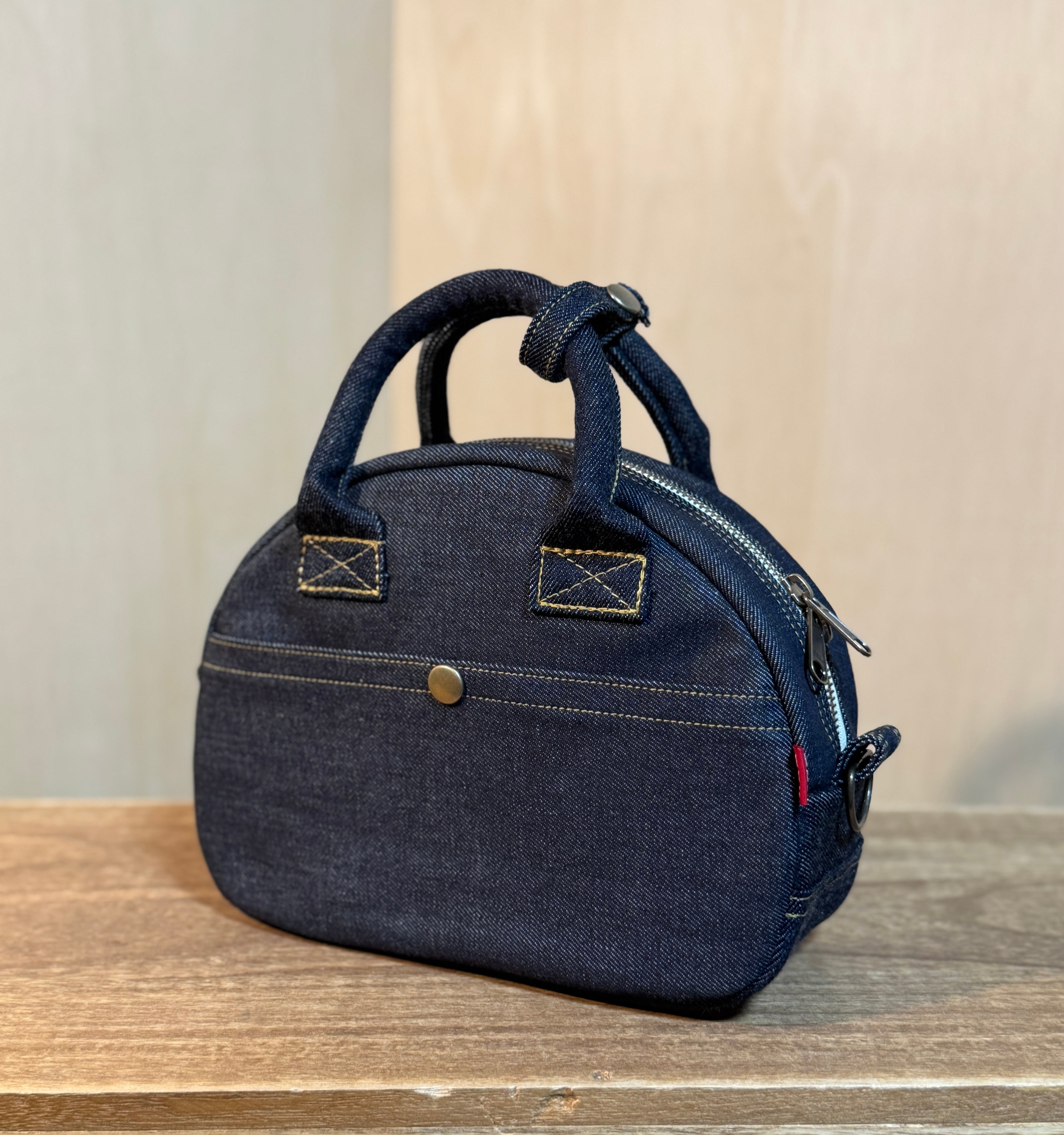 デニムボストンバッグ SSサイズ 【岡山デニム 倉敷帆布 デニムバッグ