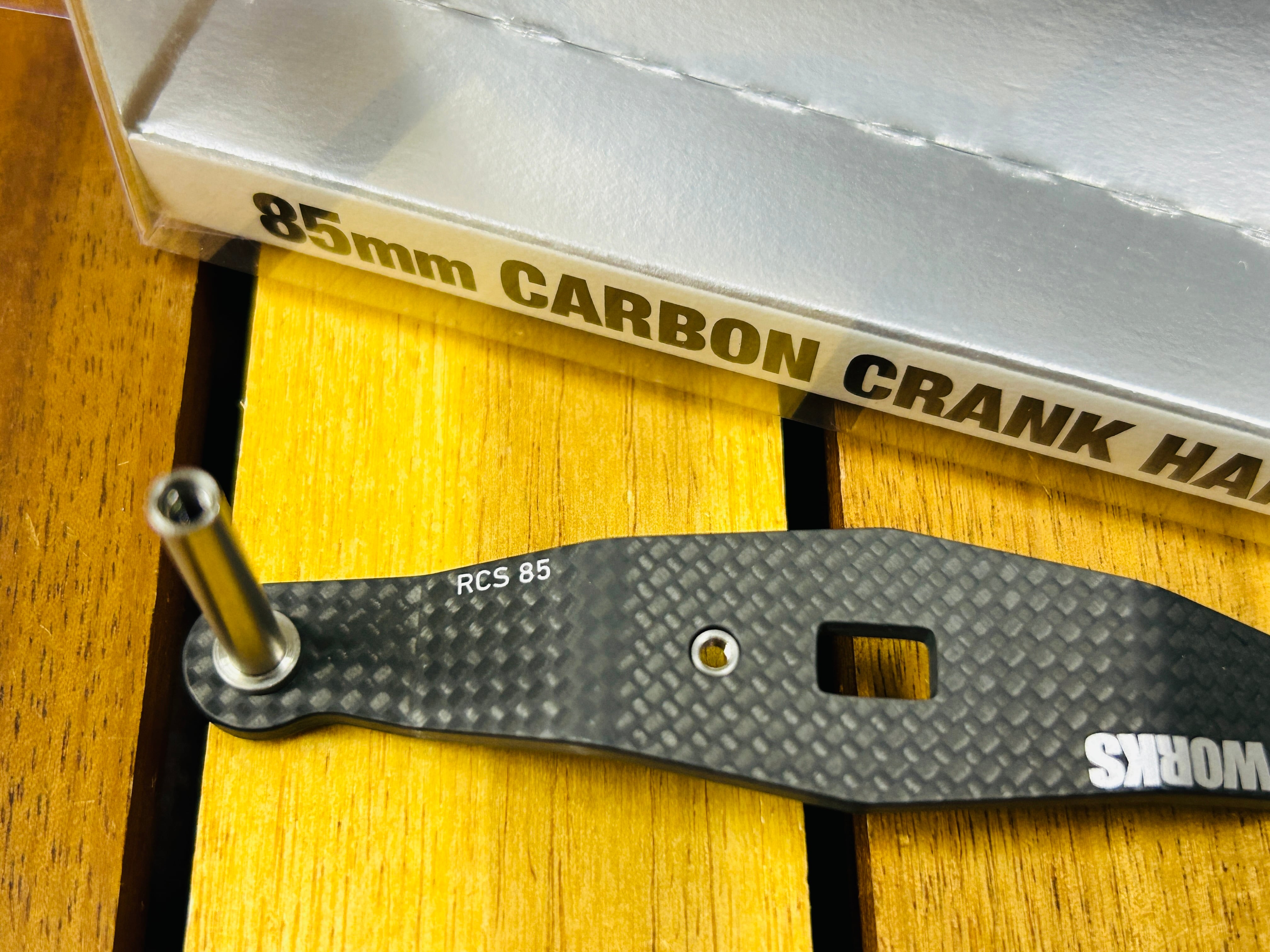 SLP WORKS SLPワークス 23RCSB カーボンクランクハンドル 85mm