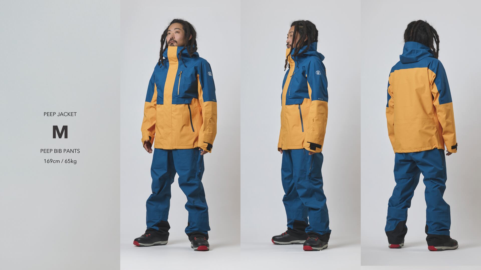 25-26 unfudge snow wear 『 PEEP BIB PANTS 』 正規販売店