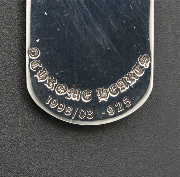 CHROME HEARTS クロムハーツ オールド ロサンゼルス限定 ドッグタグ