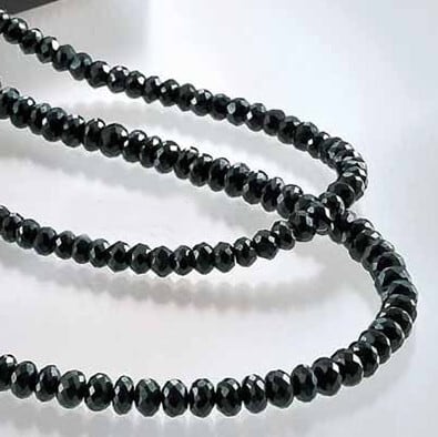 ブラックスピネル 】ブラックスピネルネックレス ブラックストーン