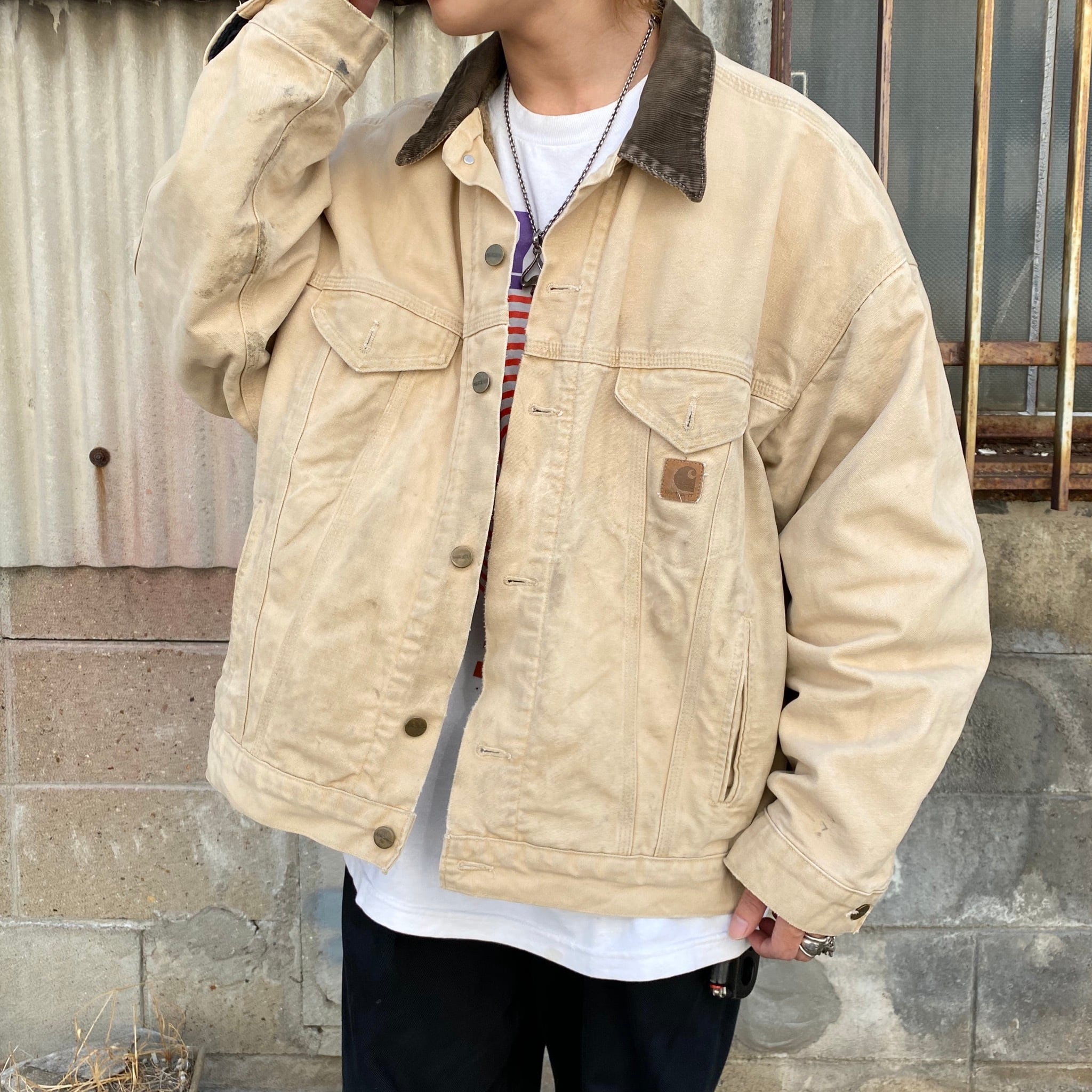 訳あり特価 ビッグサイズ Carhartt カーハート ダック地 ブランケット