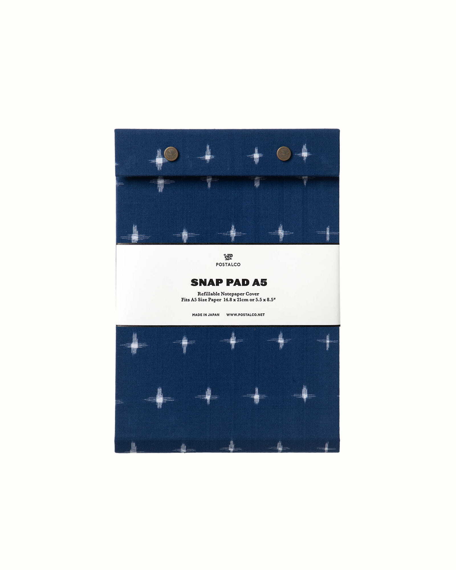 POSTALCO/ポスタルコ】スナップパッド 久留米かすり A5 (Star 1) | 590&Co.