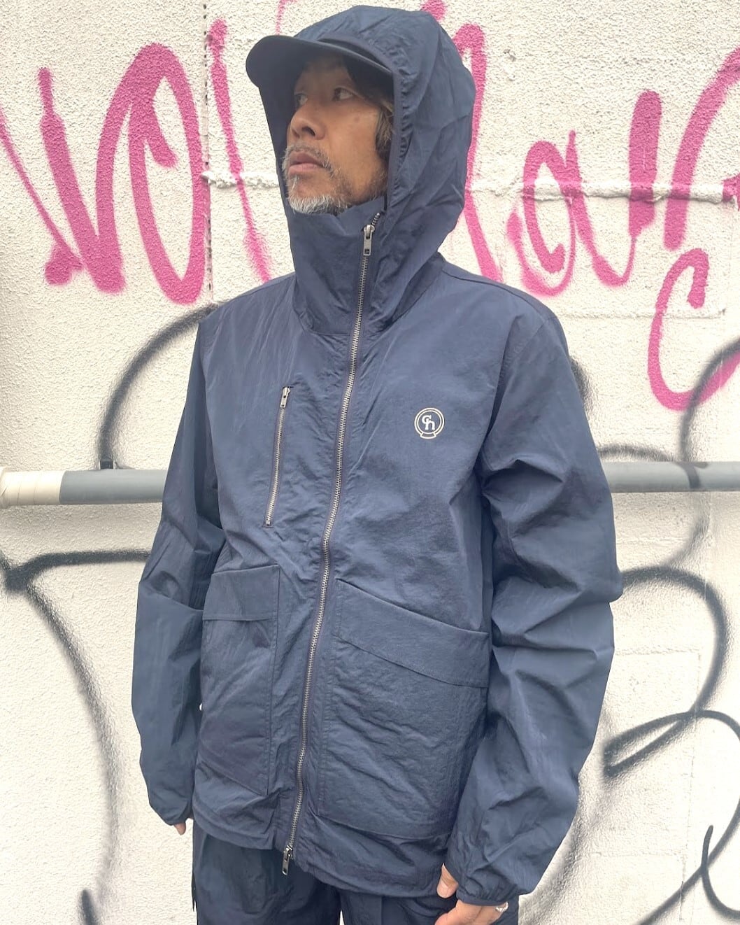 charbon / LIMONTA D/WASHER NYLON ZIP UP PARKA | 道がまっすぐ