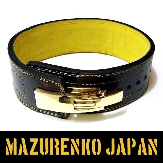 本牛革ERGレバーアクションパワーベルト13mm極厚ハード仕上げ(3カラー