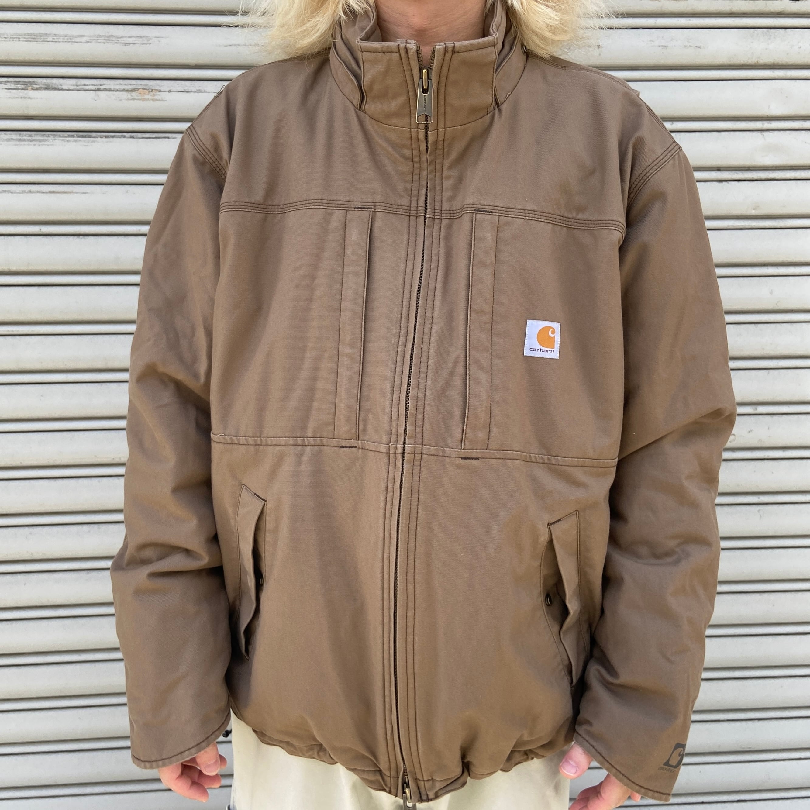 carhartt カーハート フルスイング クライダージャケット 茶 XL | 古着