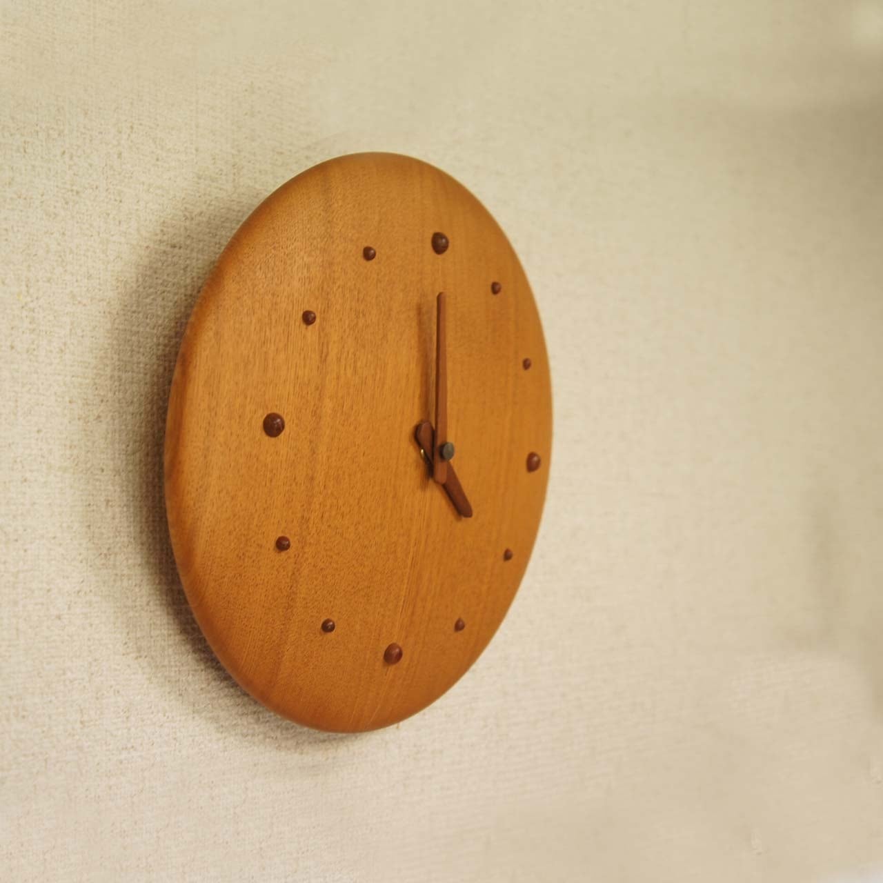 木工作家 井崎正治 工房塩津村 総無垢材クラフト掛け時計 | coshiki