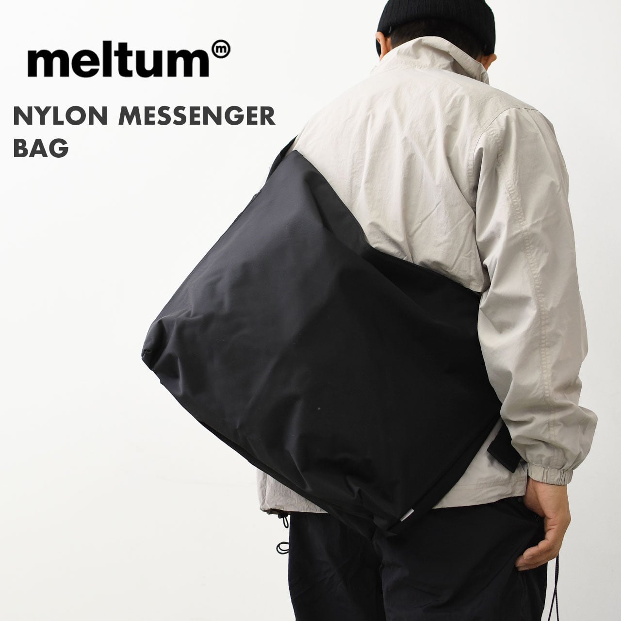 meltum [メルタム] NYLON MESSENGER BAG [bg-0104-23] ナイロン