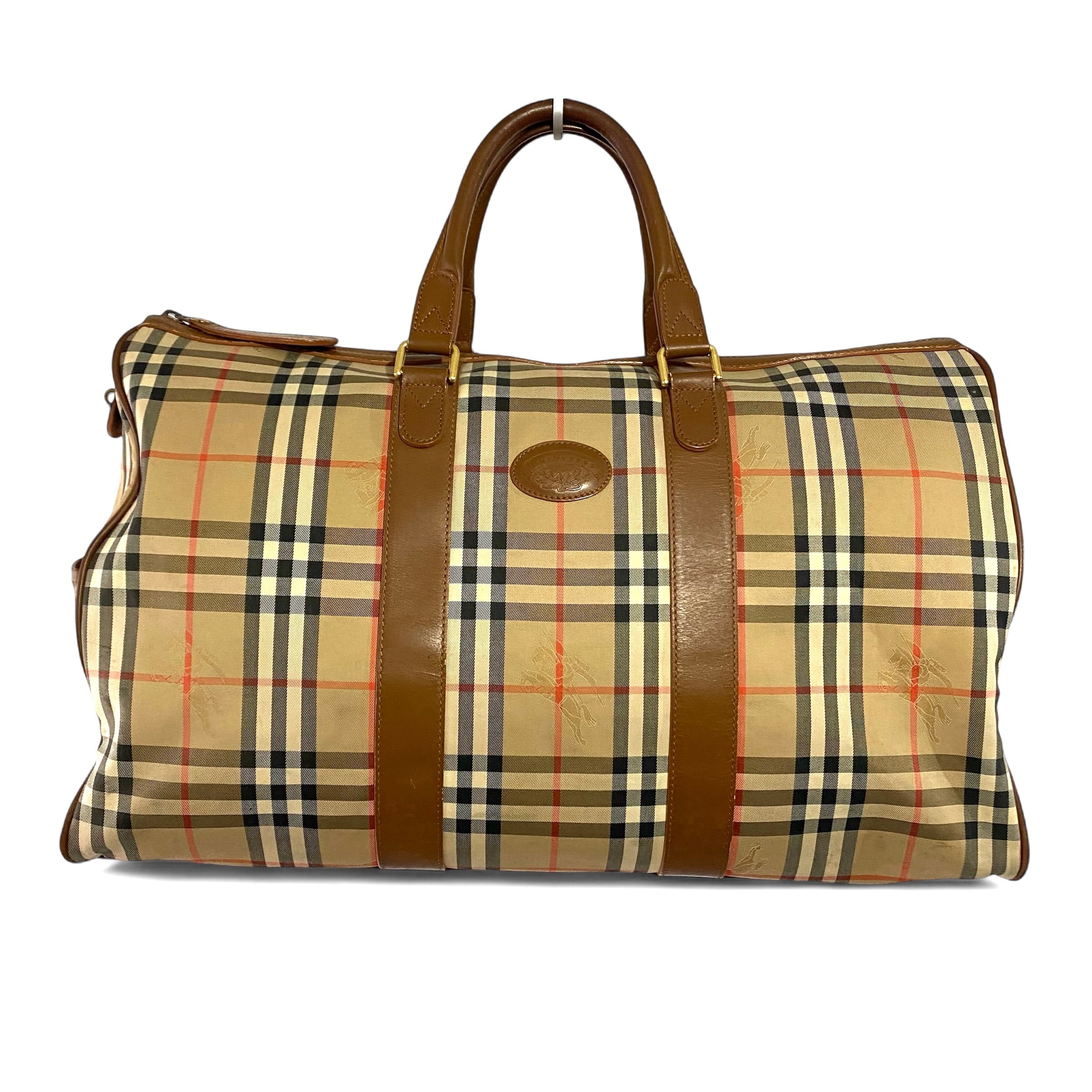 Vintage Burberrys Boston Bag Nova Check / ヴィンテージ バーバリー