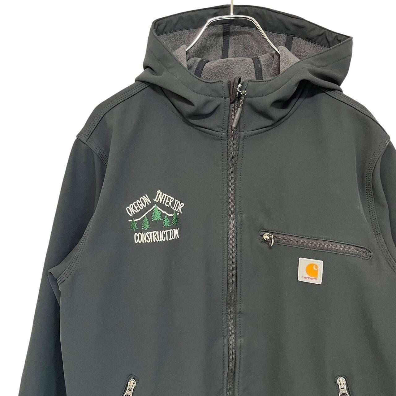 carhartt カーハート ナイロンジャケット 刺繍ロゴ 企業ロゴ ワン