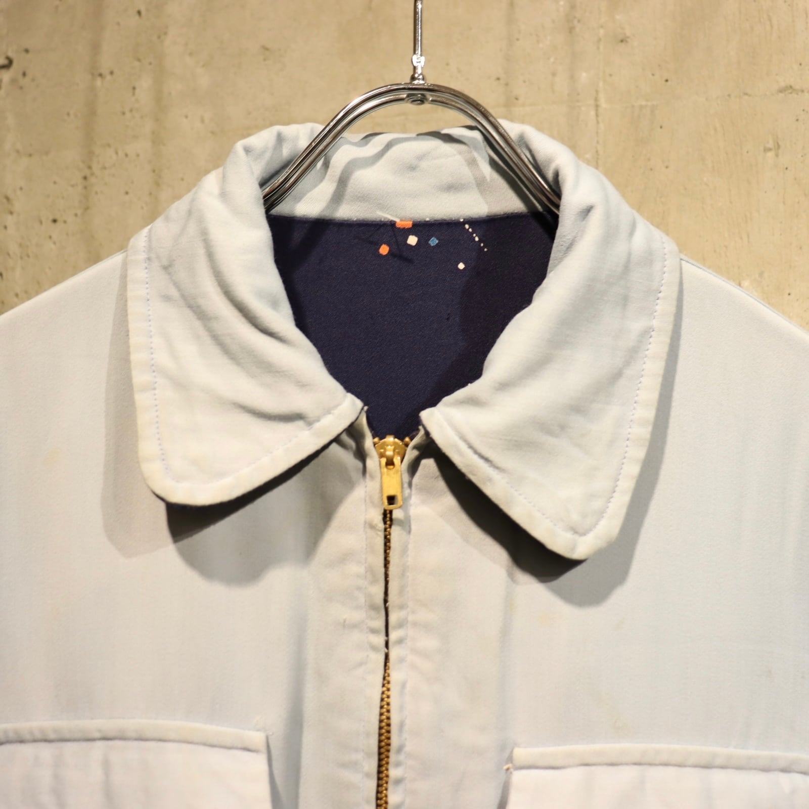 50's Reversible Rayon Gabardine Jacket 