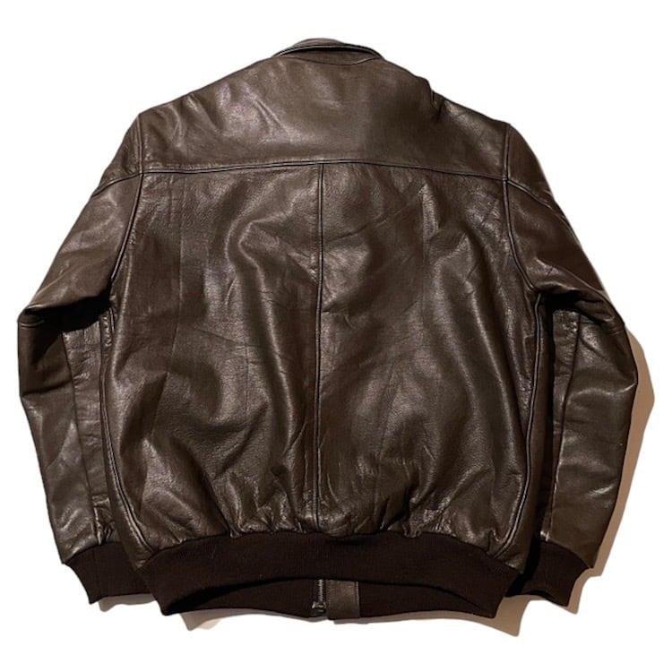 極上美品 80s L.L.Bean A-2 レザージャケット ビンテージ USA製