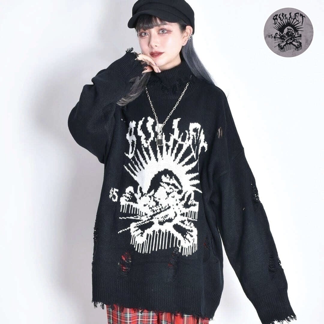 パンクスカルニット | VOLCAN&APHRODITE