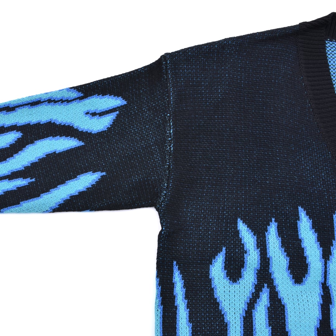 50%OFF】ファイヤーニットカーディガン | VOLCAN&APHRODITE