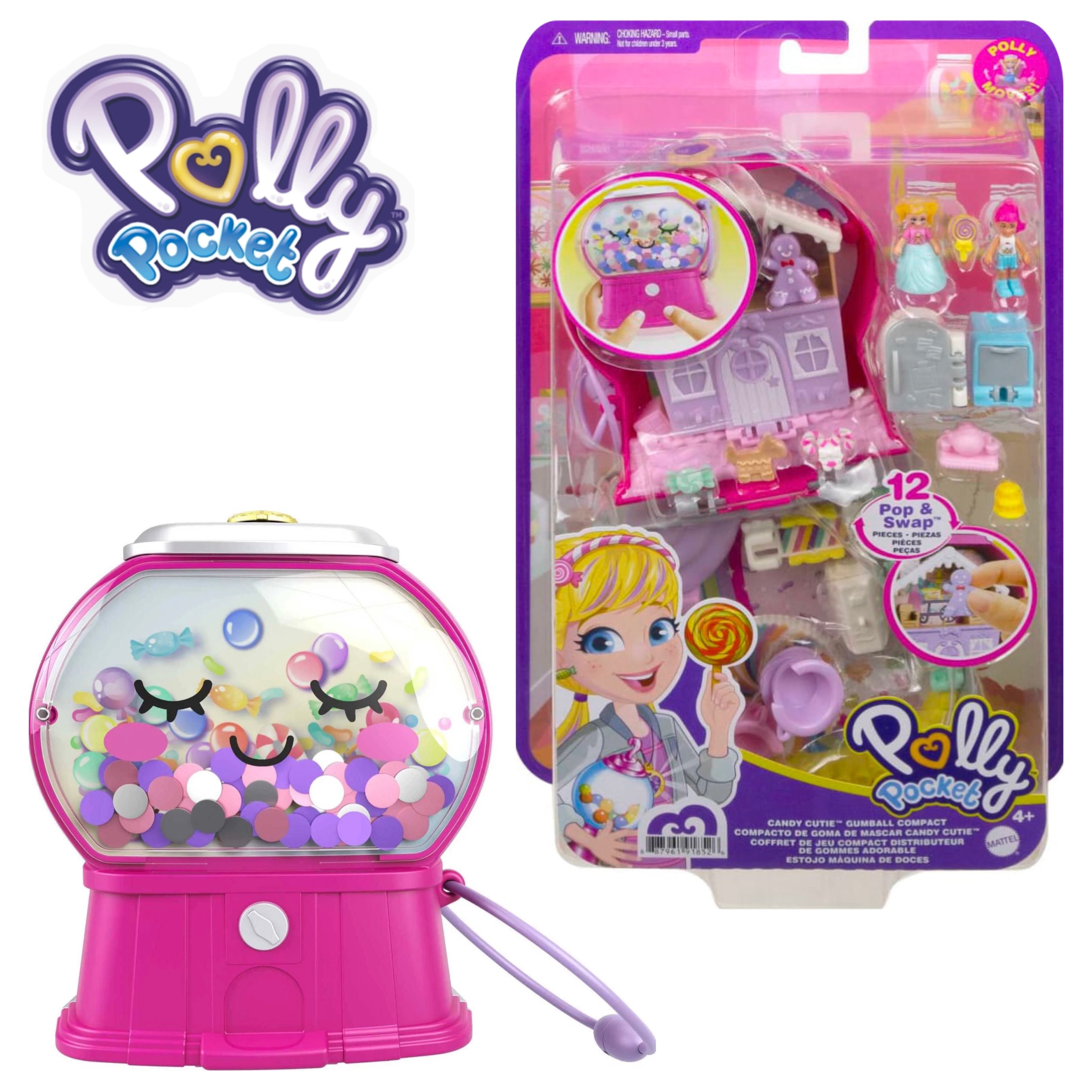 Polly Pocket 】 ポーリーポケット コンパクト キャンディ