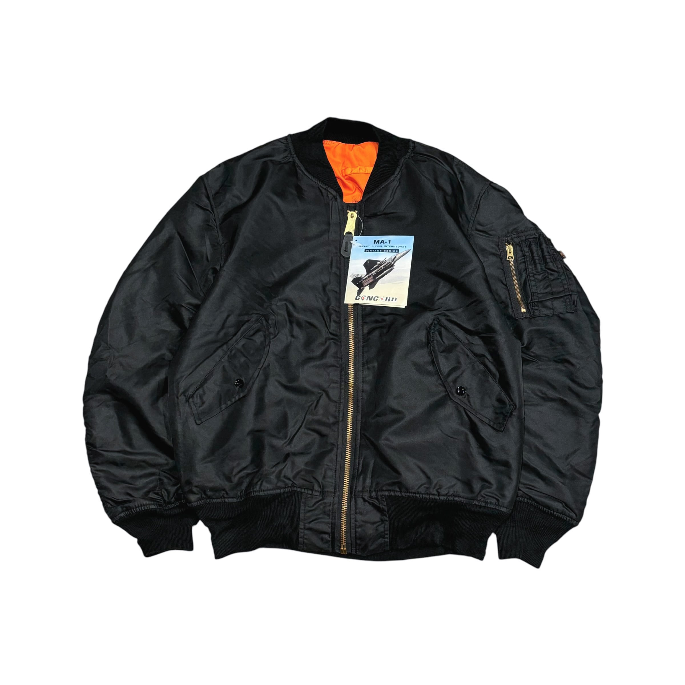 DEADSTOCK 90's CONCORD made by Alpha Industries MA-1 Fright Jacket