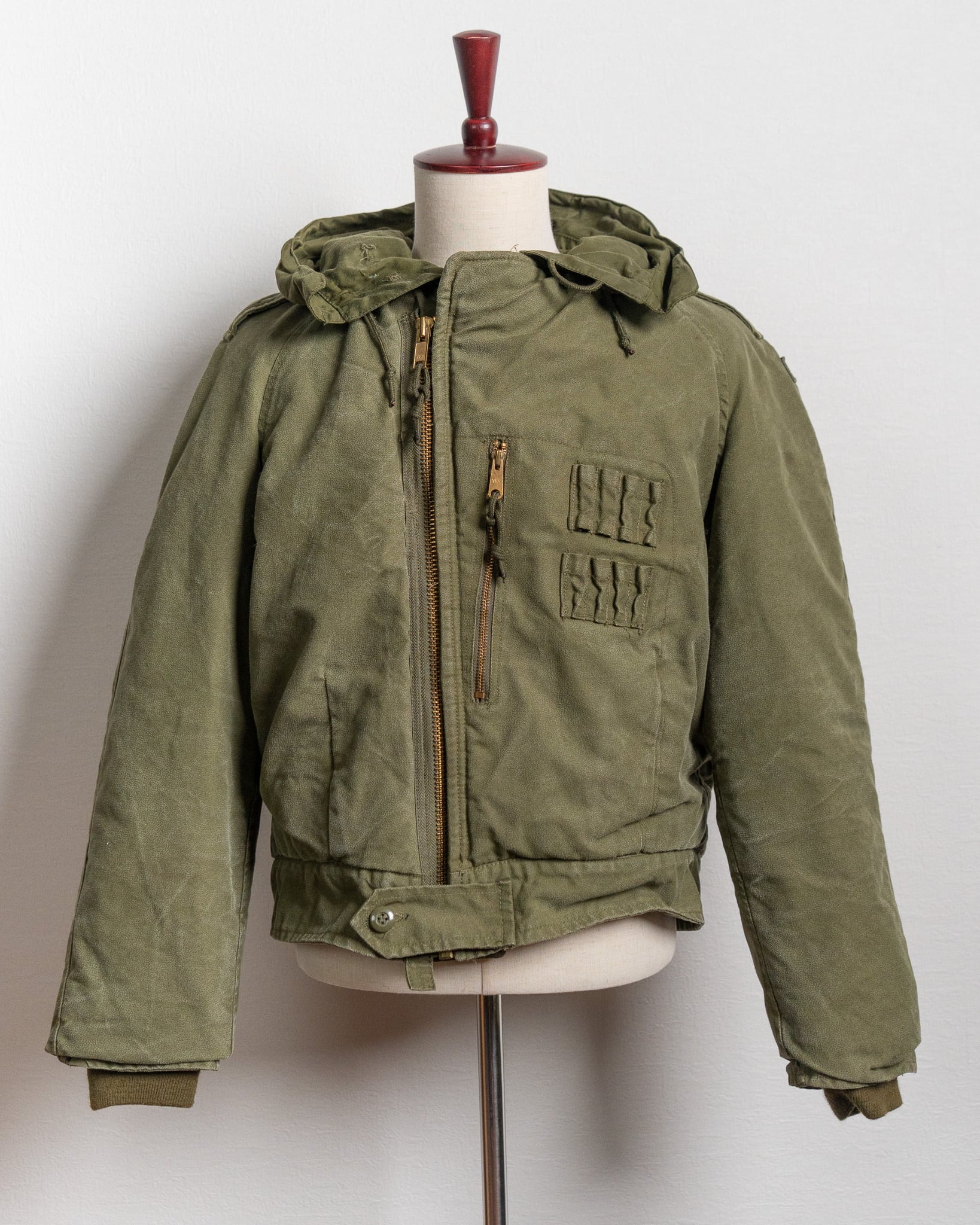 USED】Canadian Army Combat Vehicle Crewman Jacket 実物 カナダ軍