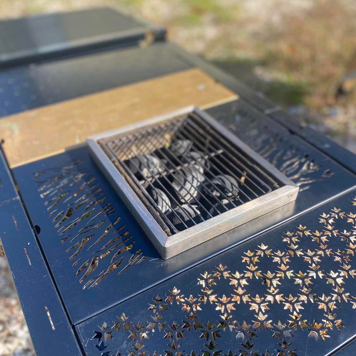 ワンユニットグリルプレート 【 タイガー 】ブラックアイアン IGT Mt