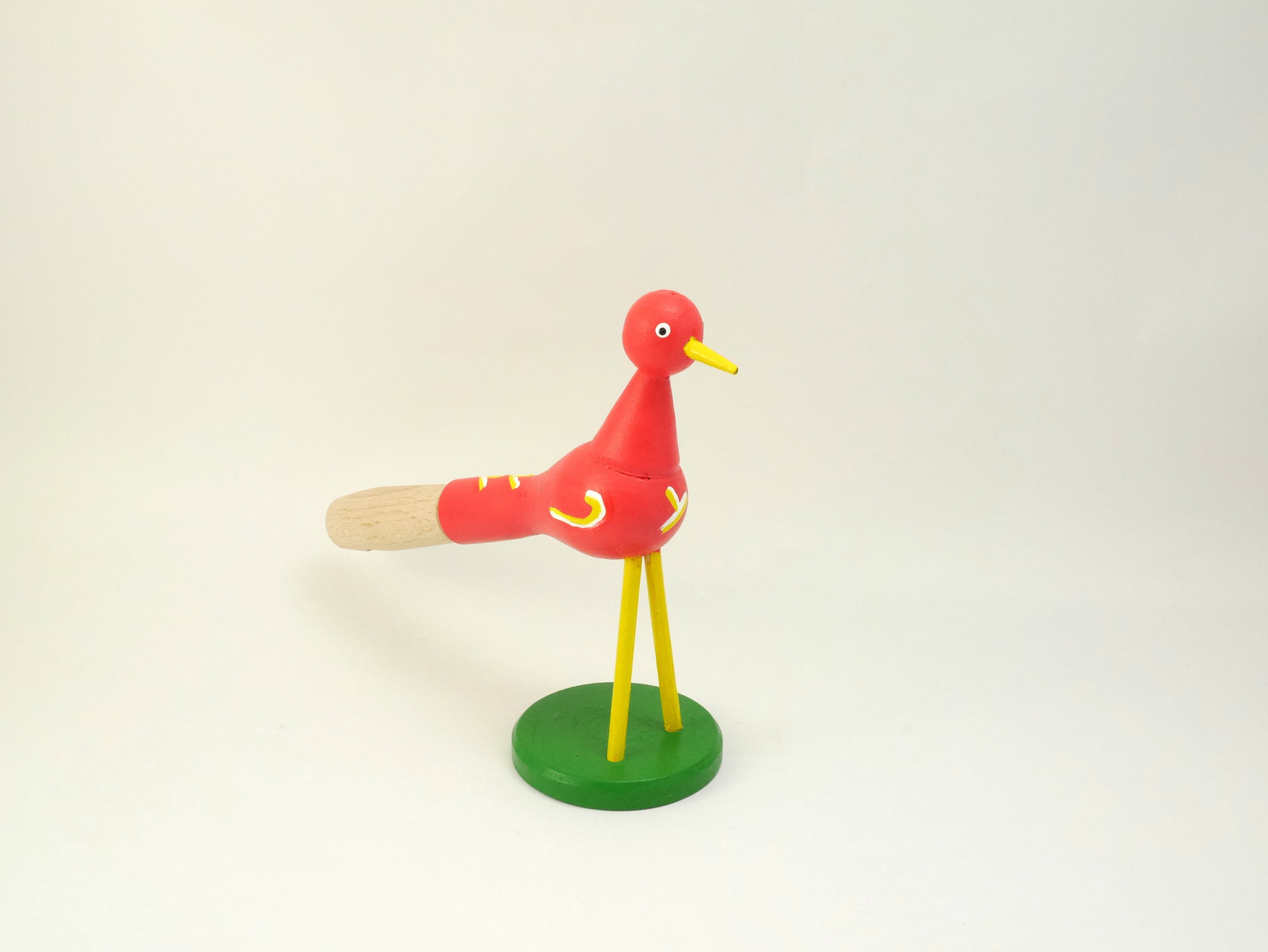 チェコの木製人形（赤い鳥） | k'rnw r'tw【クラヌーラトゥー】