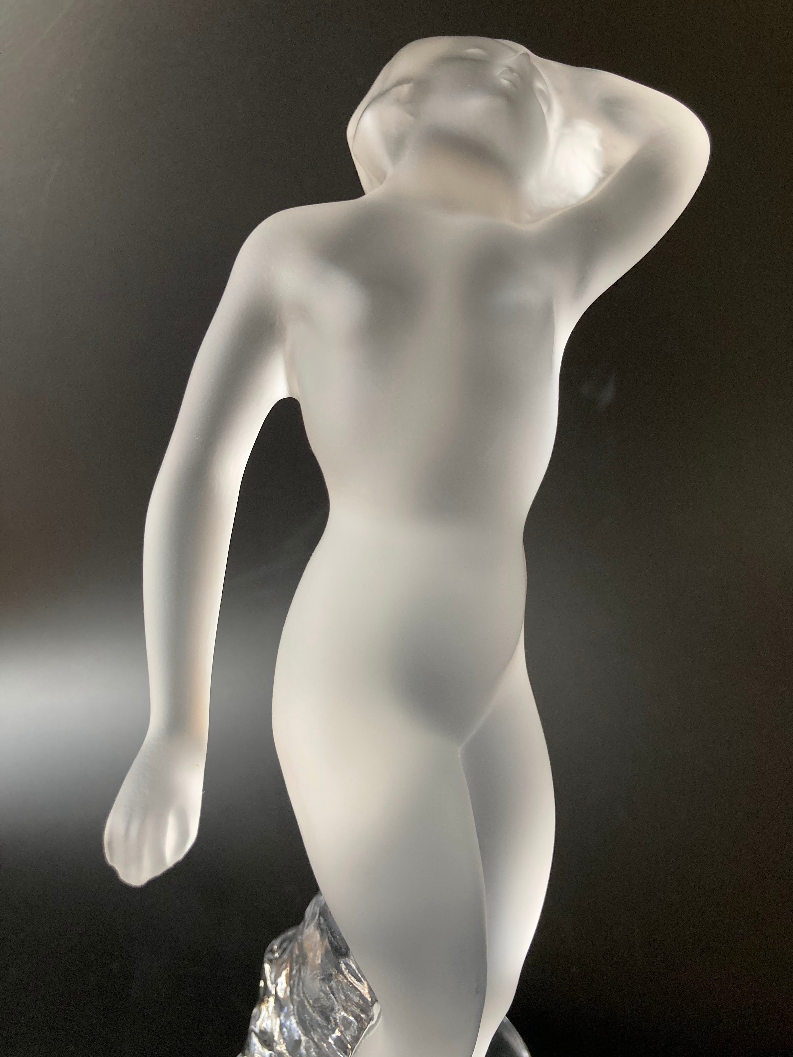 LALIQUE ラリック 『ダンサー』 女性像 裸婦像 ヌード レディ 置物