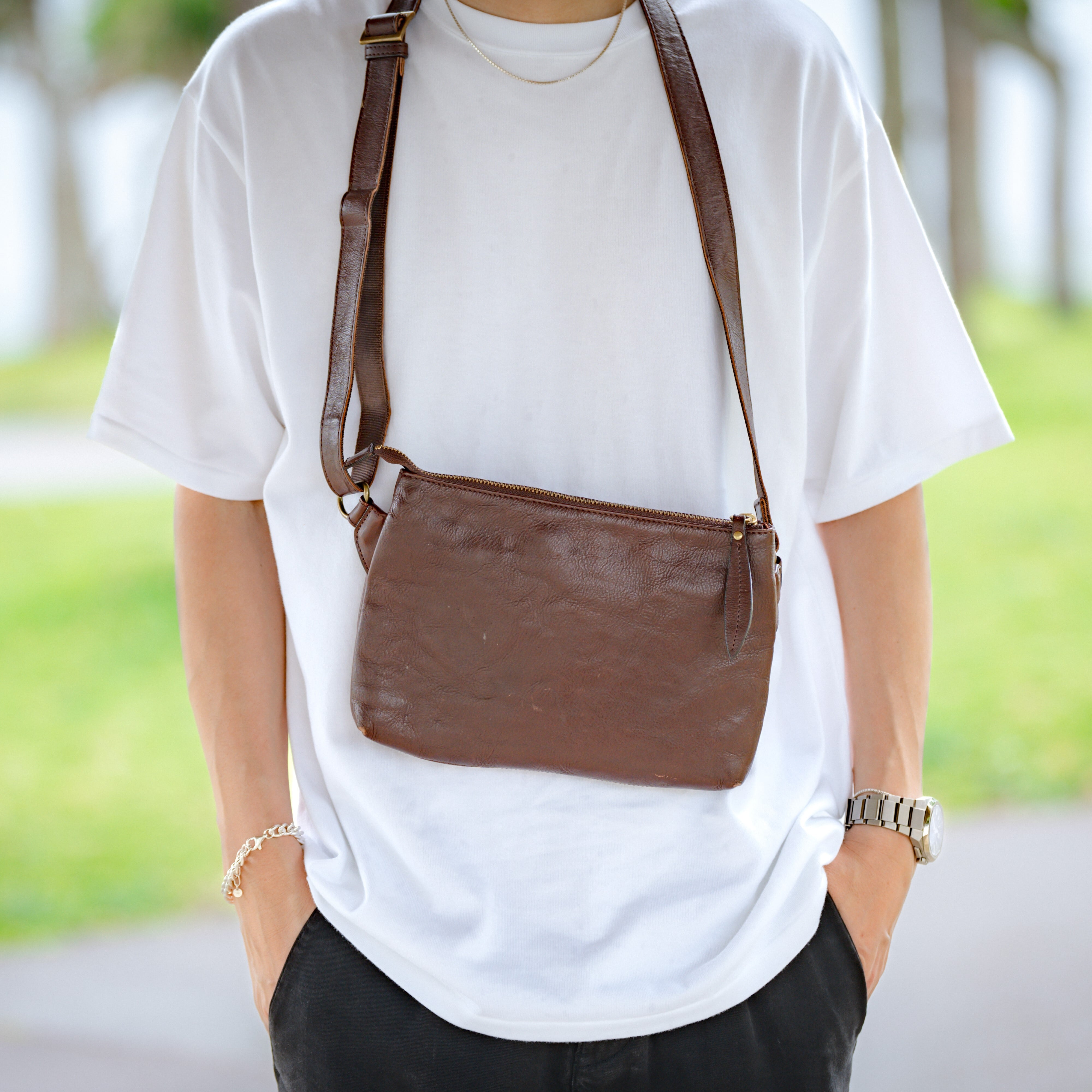 洒落た「本革ボディーバッグ」☆満足度99.4%☆ | 「Japan Made屋」公式