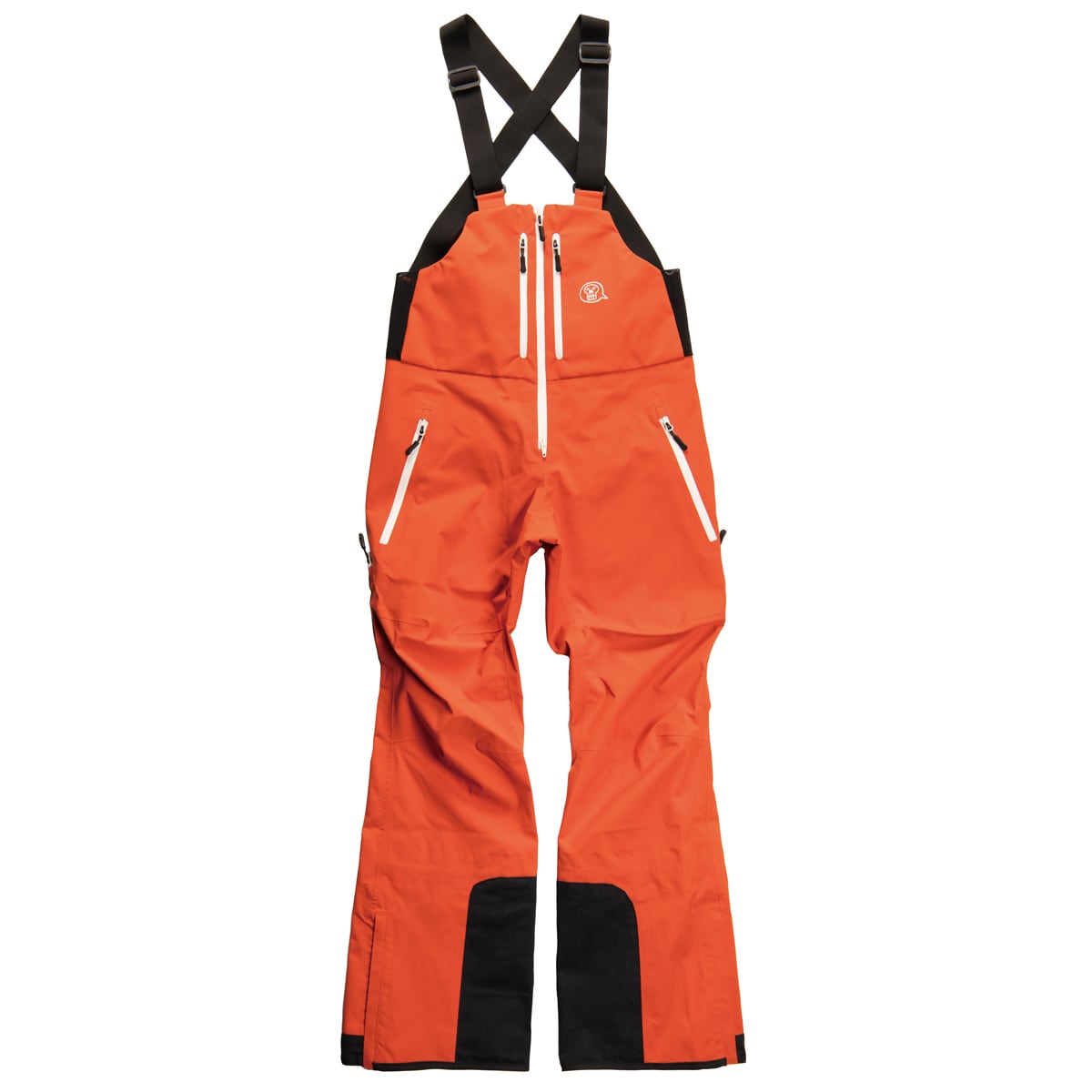 2021-2022 // SMOKE BIB PANTS // ORANGE | unfudge ONLINE STORE