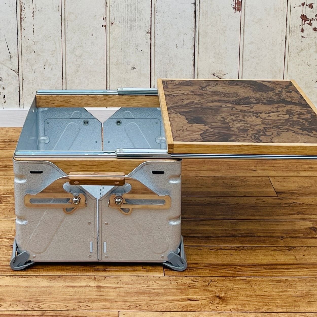 送料無料】スノーピーク シェルフコンテナ25タイプ専用カスタム