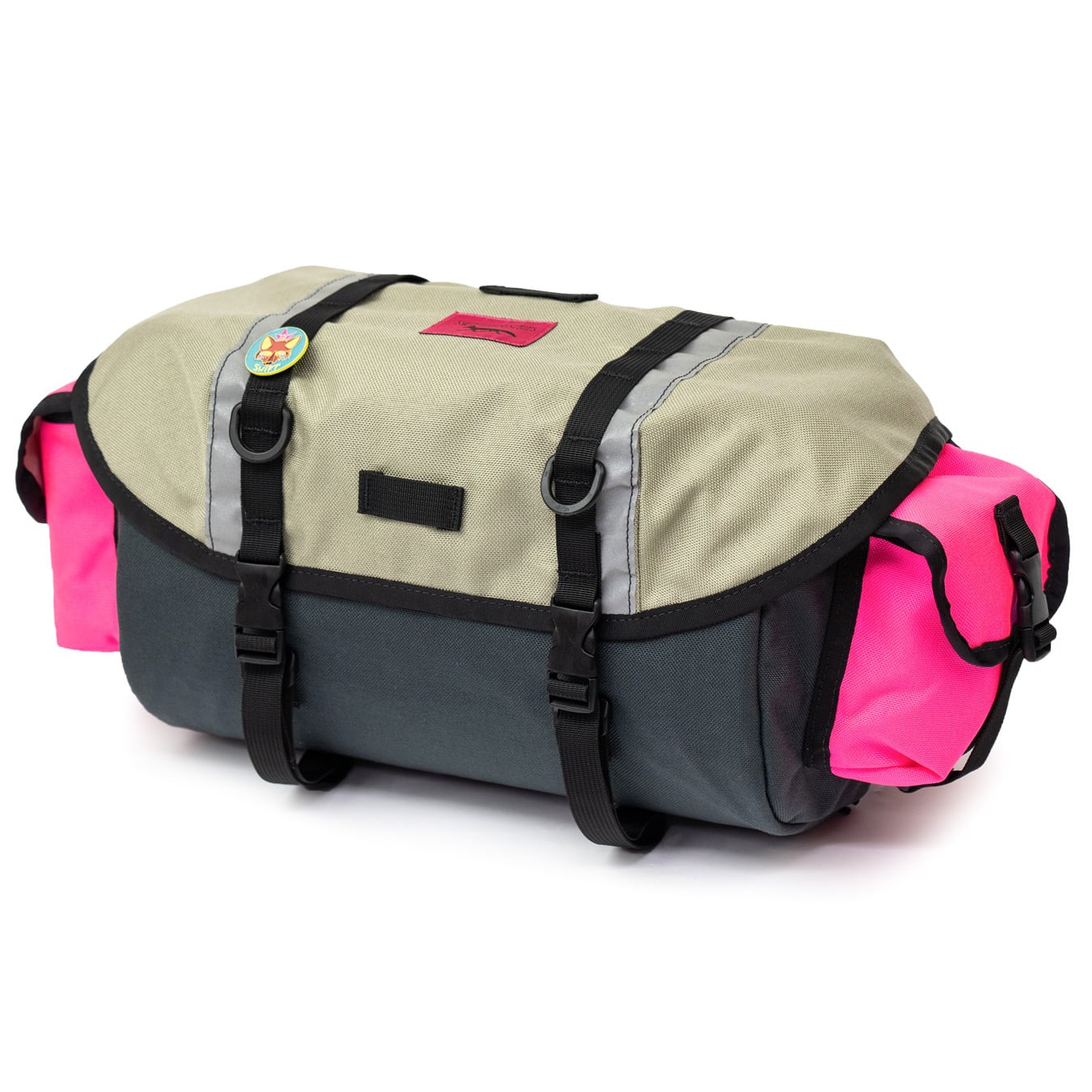 SWIFT INDUSTRIES】15TH ANNIVERSARY ZEITGEIST SADDLE BAG (SAND/HOT