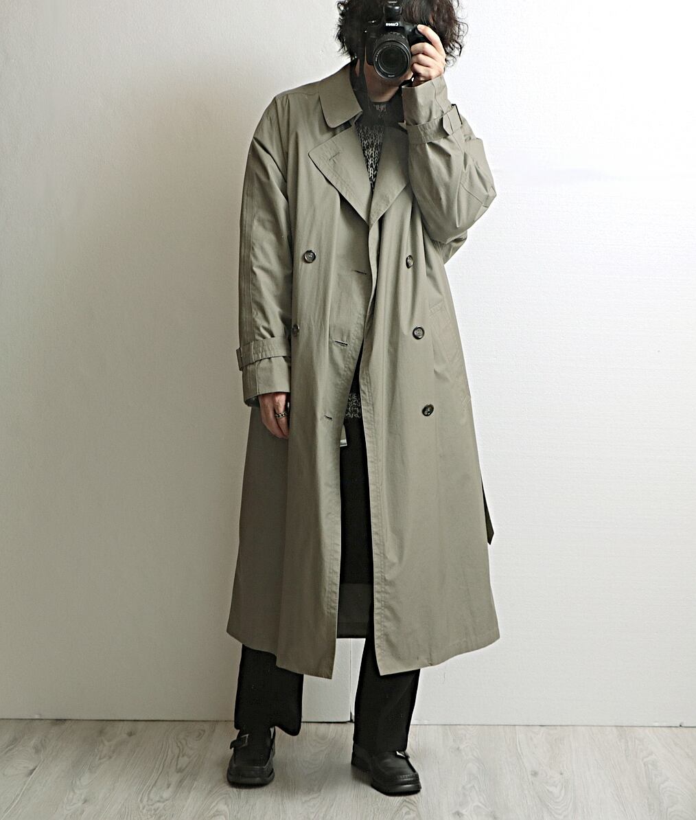 LONDON FOG ロンドンフォグ オーバーサイズ ダブルブレスト トレンチ