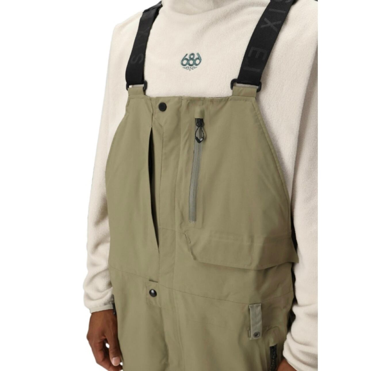 686 『 Men's GORE-TEX Dispatch Shell Bib - Sage 』 25-26 シックス