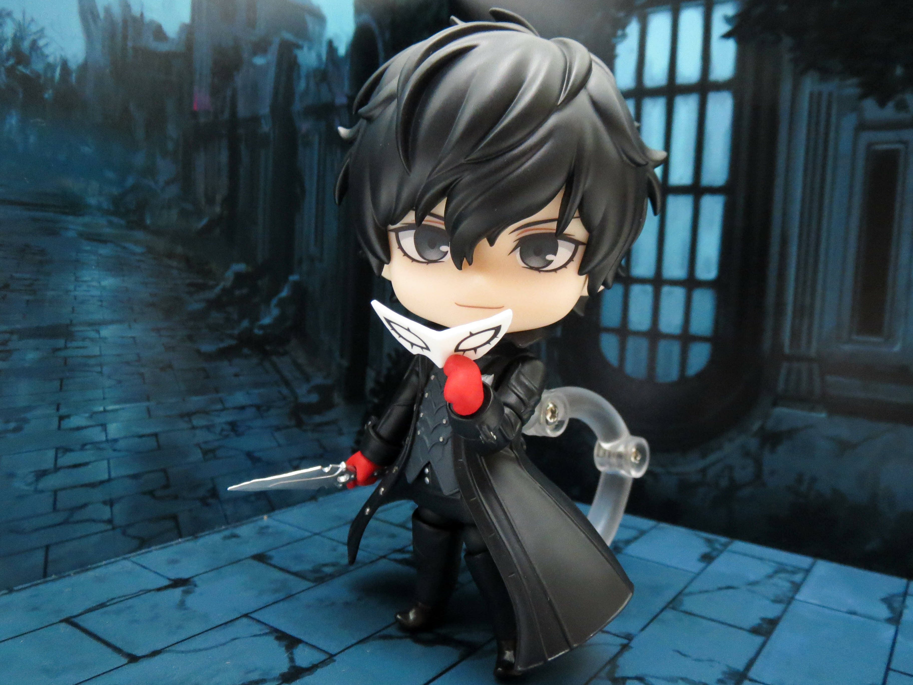 再入荷【989】 ジョーカー 髪パーツ ショートとマスク ねんどろいど