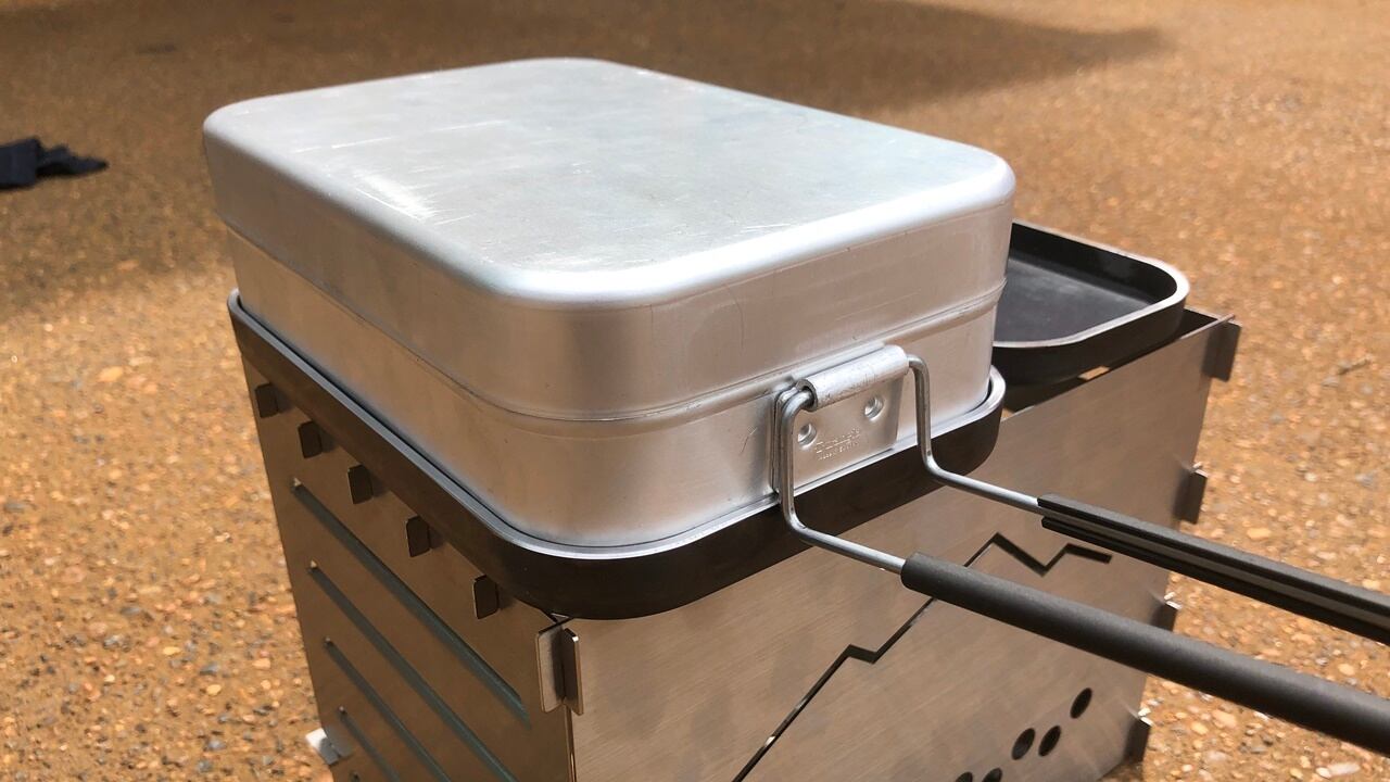 ロックパン（L）※チタンハンドル付き アウトドア グループキャンプ