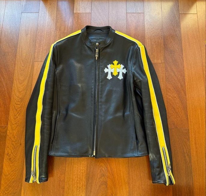 CHROME HEARTS クロムハーツ レザーライダースジャケット | chromehearts