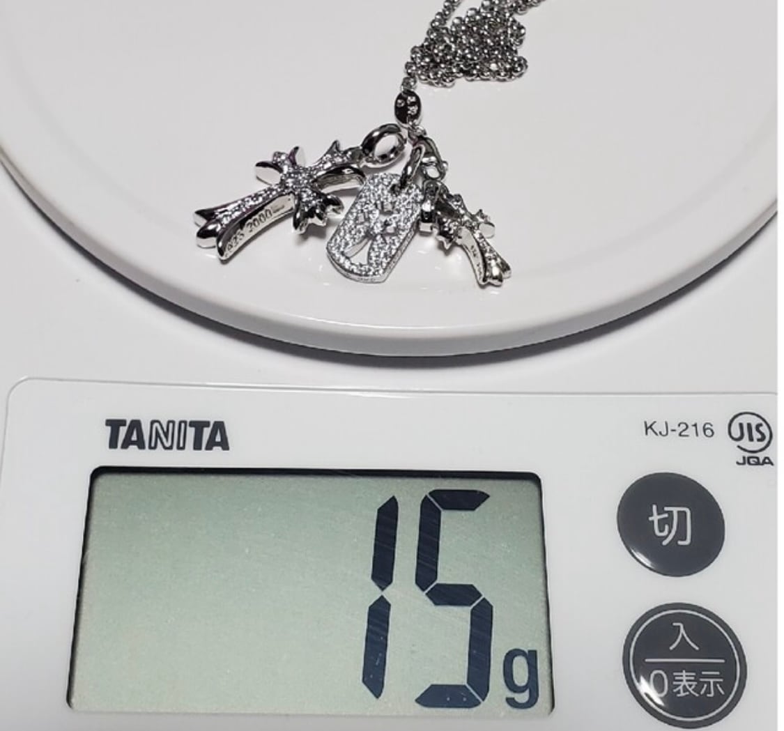 CHROME HEARTS クロムハーツ ネックレス Ptフルセット | chromehearts