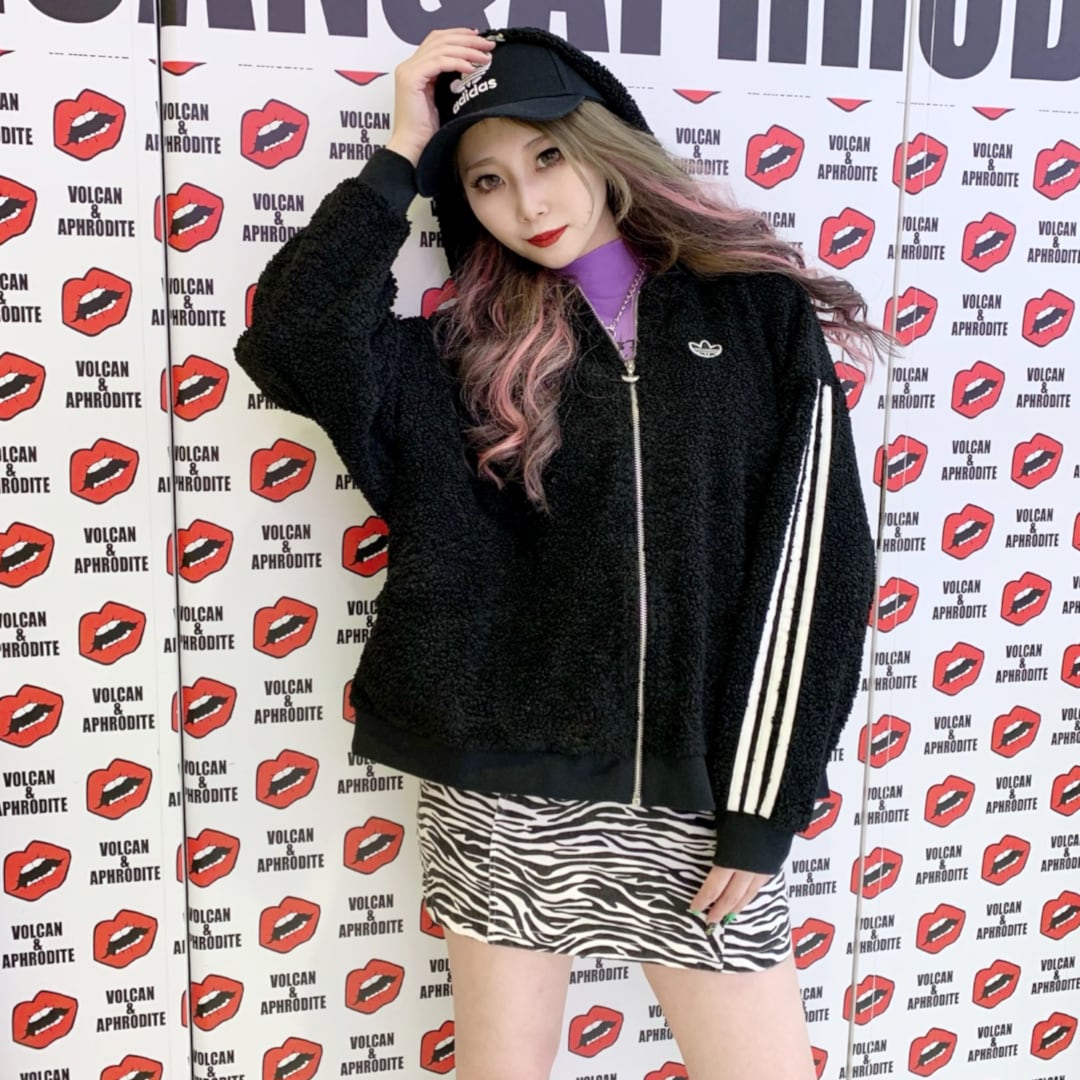 adidas】もこもこ ZIPパーカージャケット | VOLCAN&APHRODITE