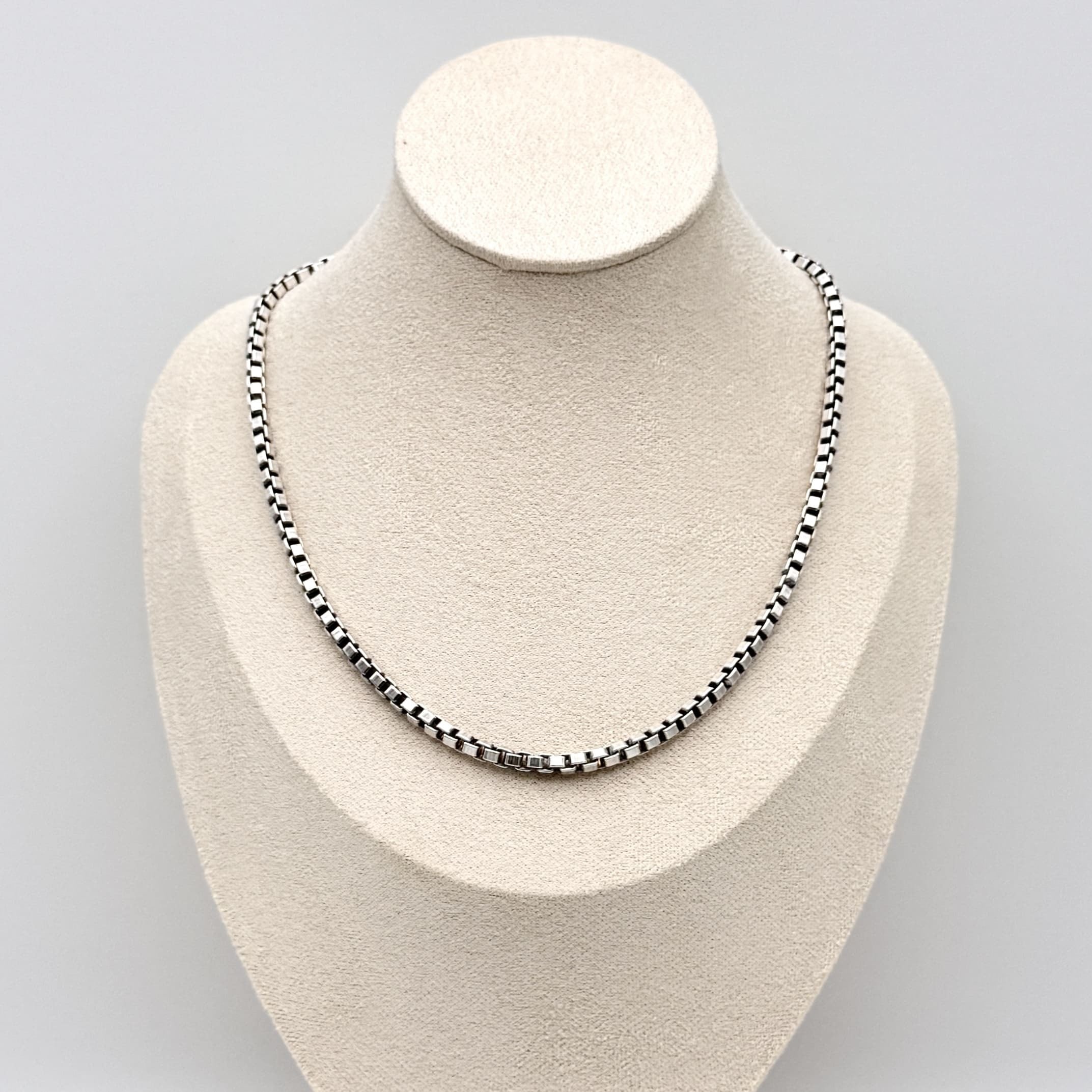 TIFFANY & Co. ティファニー ベネチアン ネックレス SV925 46cm 38.1g