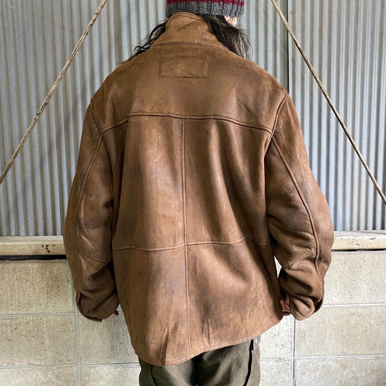 Columbia コロンビア フェイクムートンジャケット 裏ボア メンズXL相当