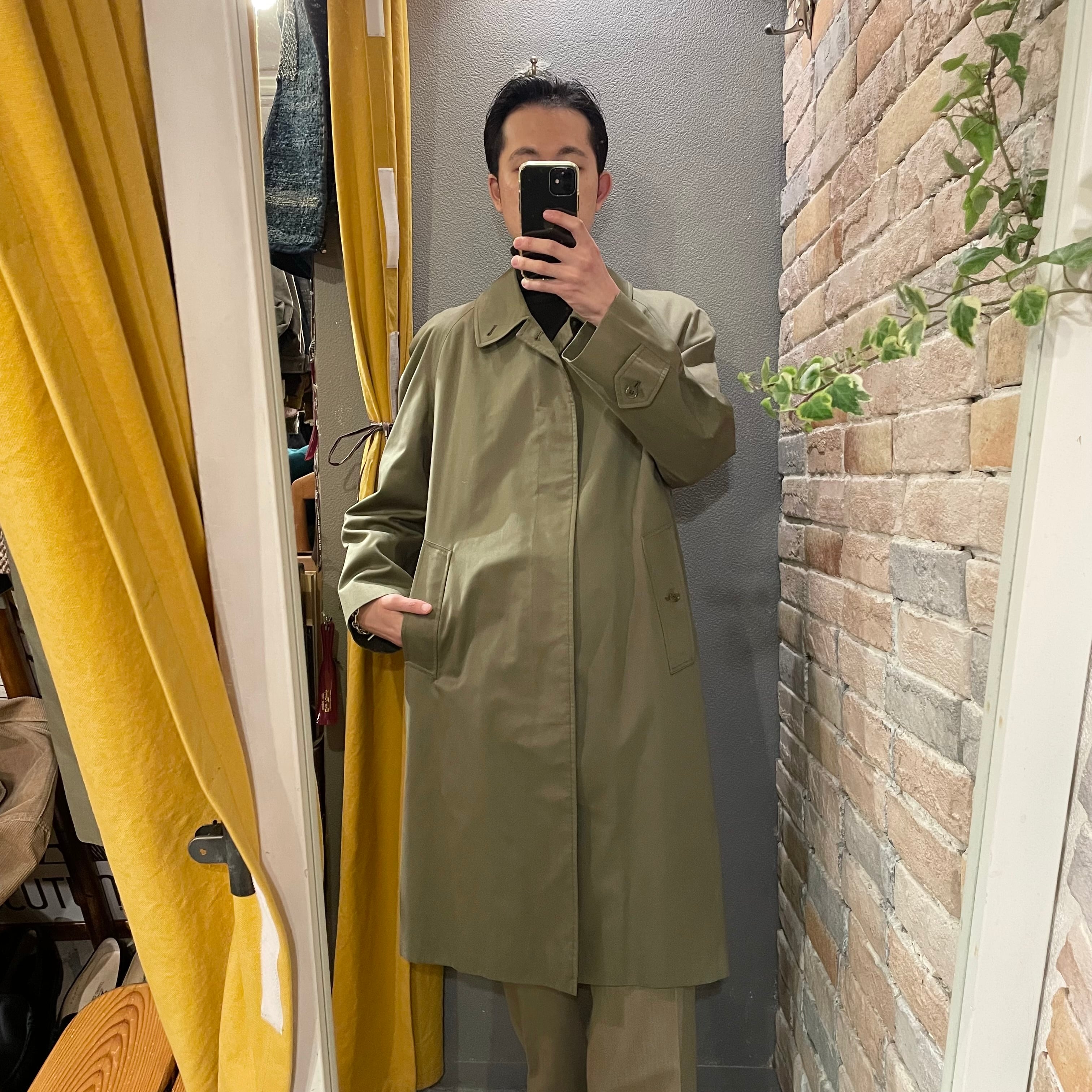 Burberry イングランド製 サイズUK34 ステンカラーコート バーバリー