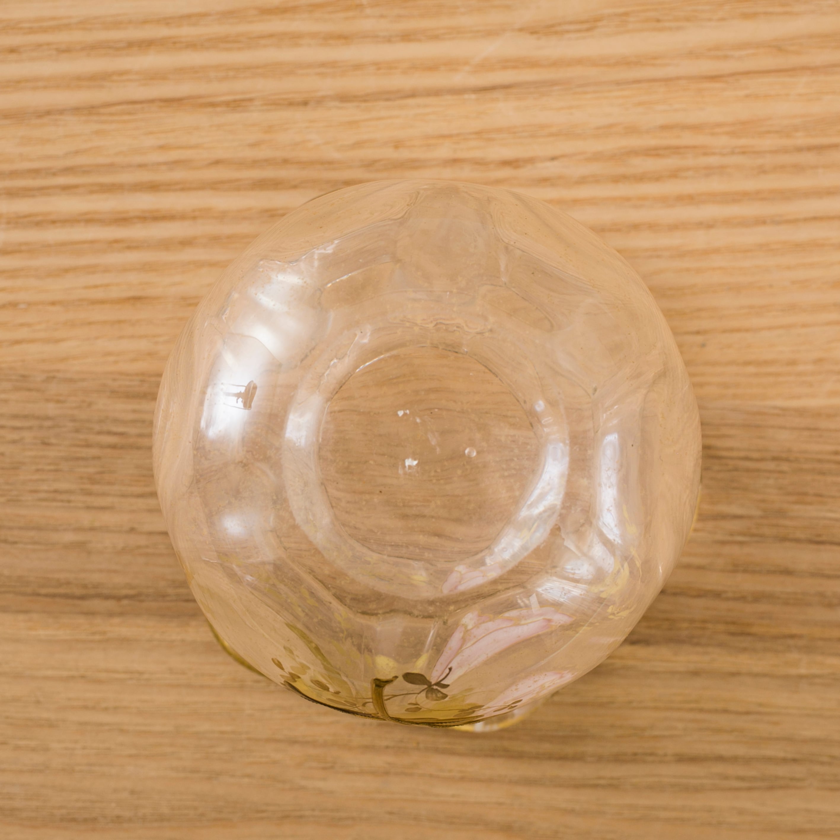 金彩 ガラス 花瓶 チューリップ 硝子 花器 フラワーベース 置物