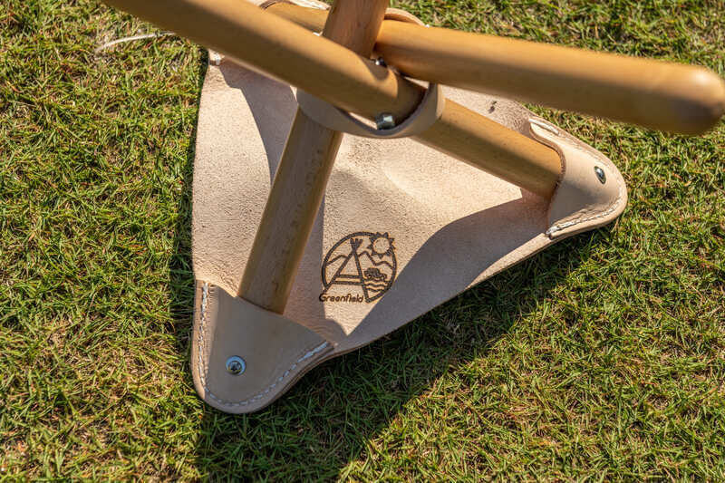 焚き火チェア】エイジングヌメ basta_redskapet キャメル 中古